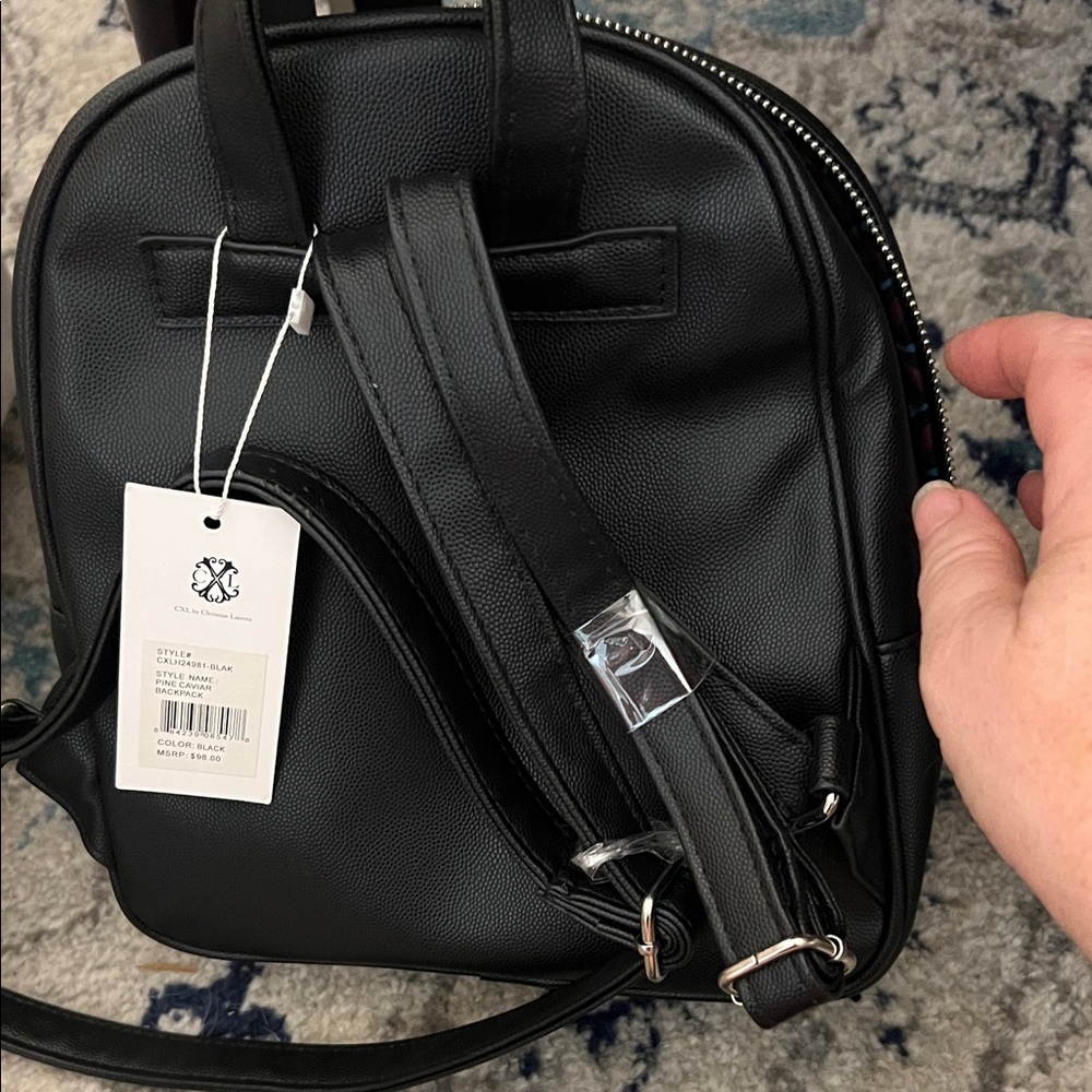 CXL by Christian Lacroix Black Backpack and Wallet Set NWT - Picture 8 of 8